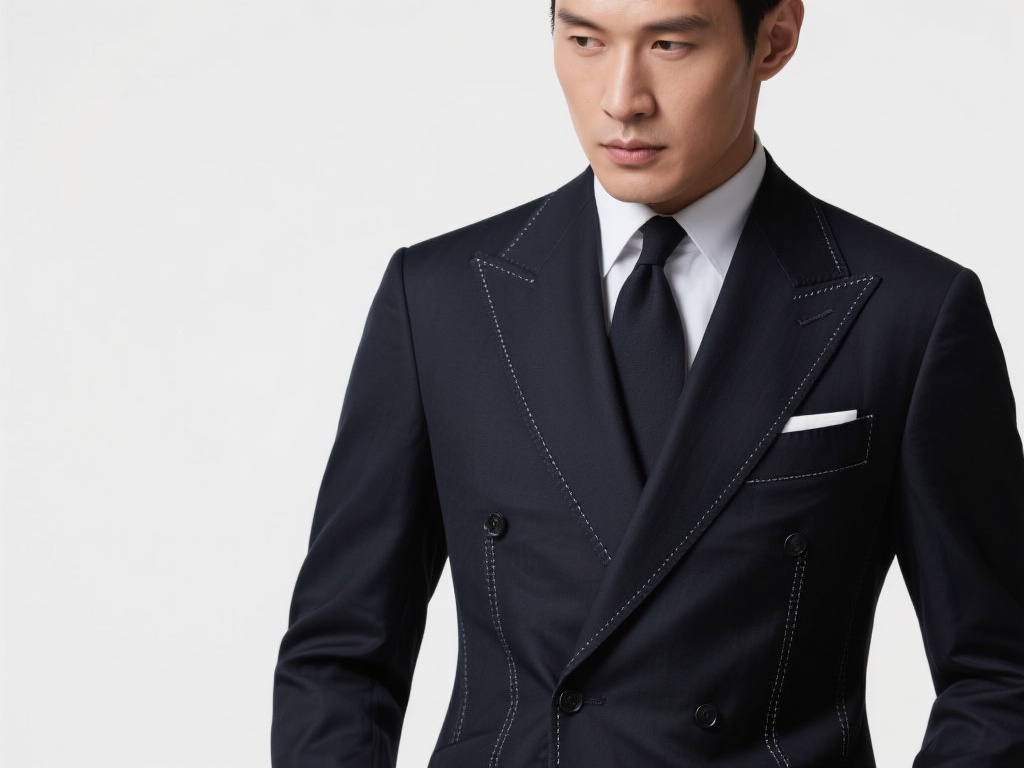 一个成功的案例来自于Long8的经典西装系列。在剪