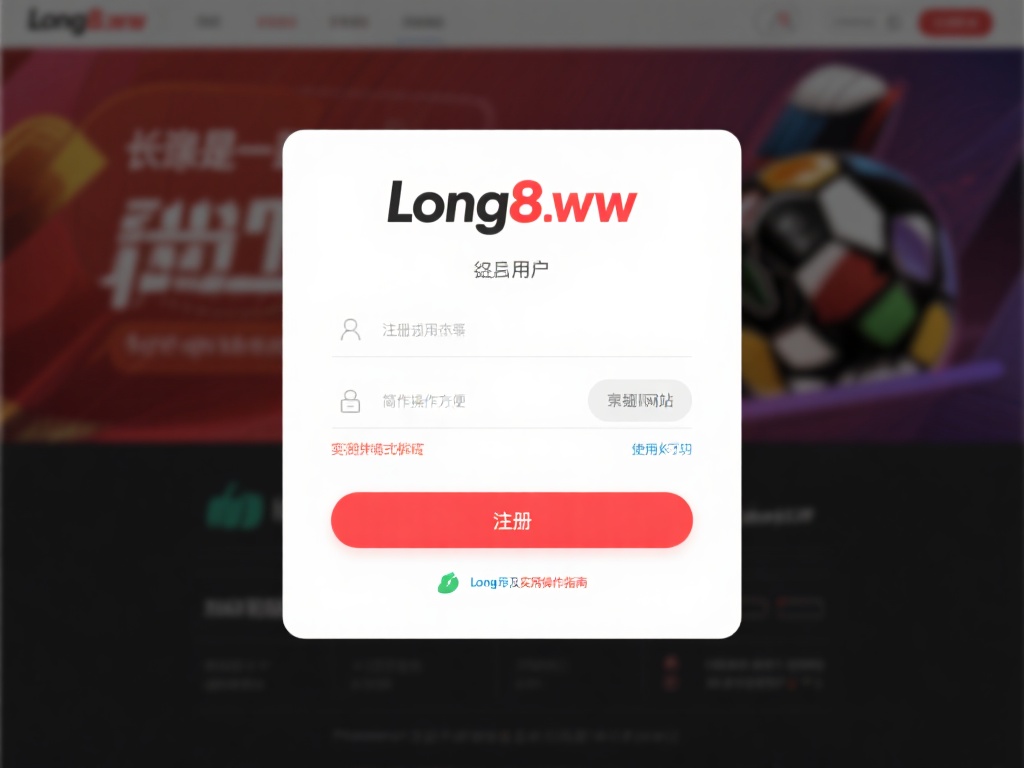 详细揭秘long8网址注册流程与操作全攻略