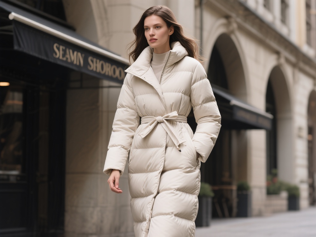 长款羽绒服解析：优雅经典冬日时尚必备之选